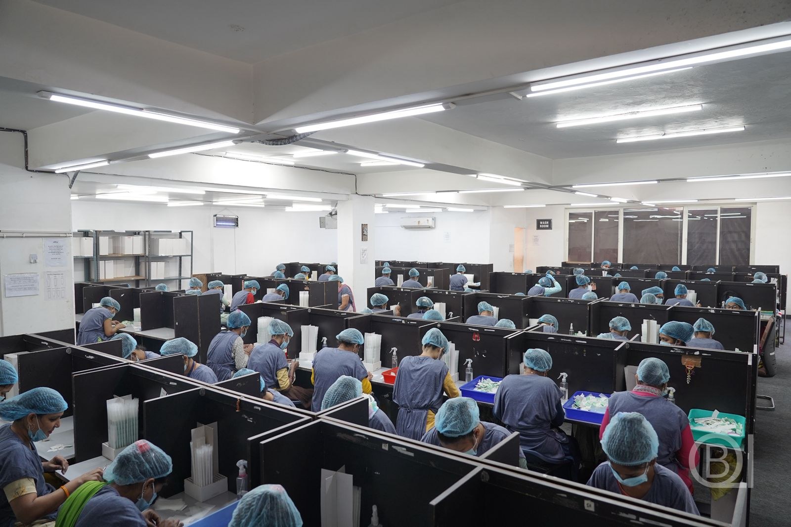 QBI production floor — New Delhi